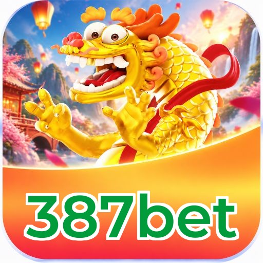 Interface da plataforma 387bet mostrando slots populares e bônus de boas-vindas